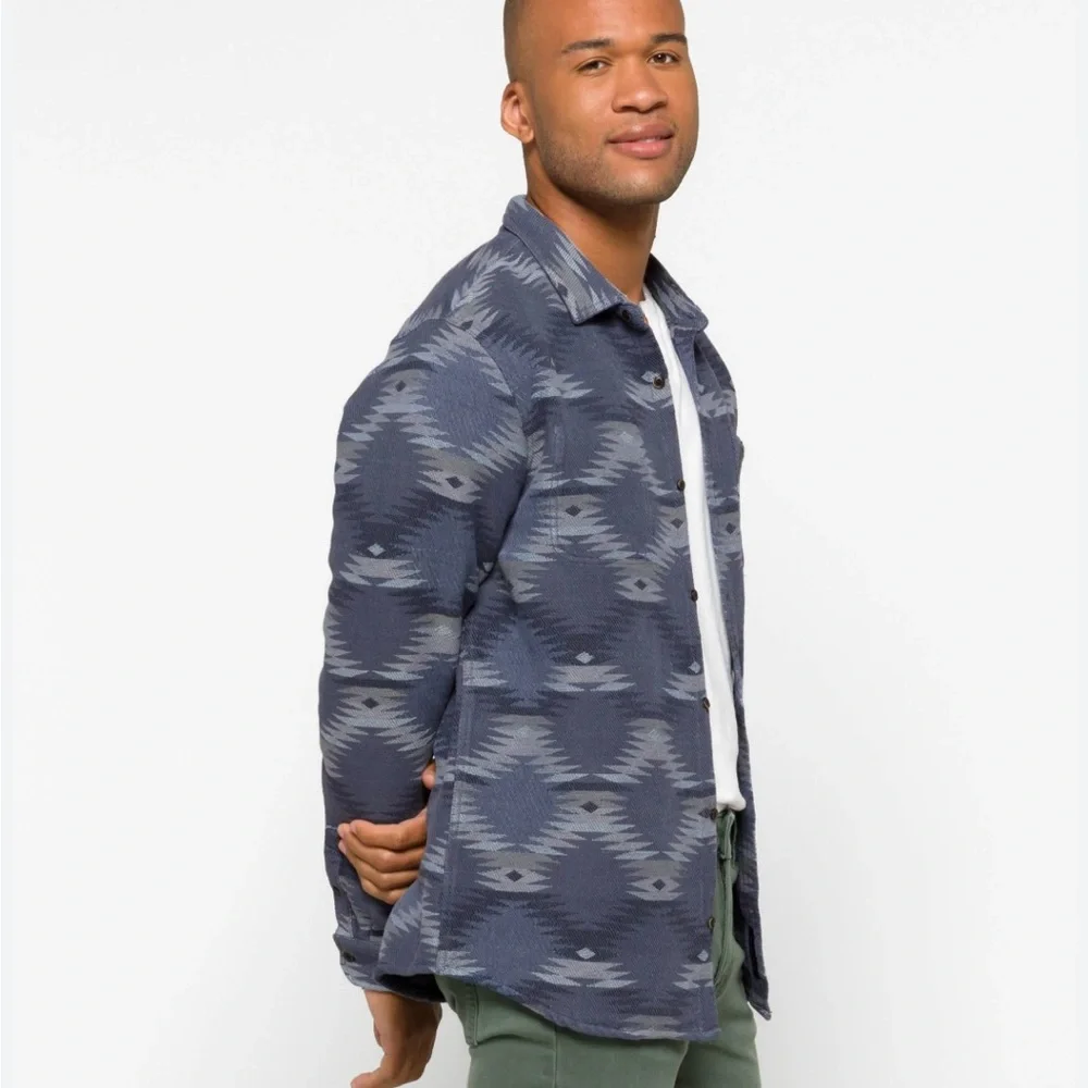 Roark Teton bottom down woven shirt Medium - Picture 12 of 12